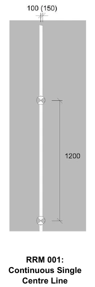 Continuous Single Centre Line