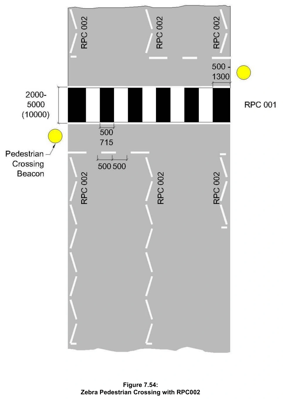 Zebra Pedestrian Crossing with RPC 002