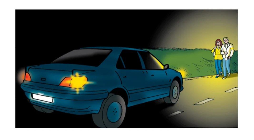 Driving at night
