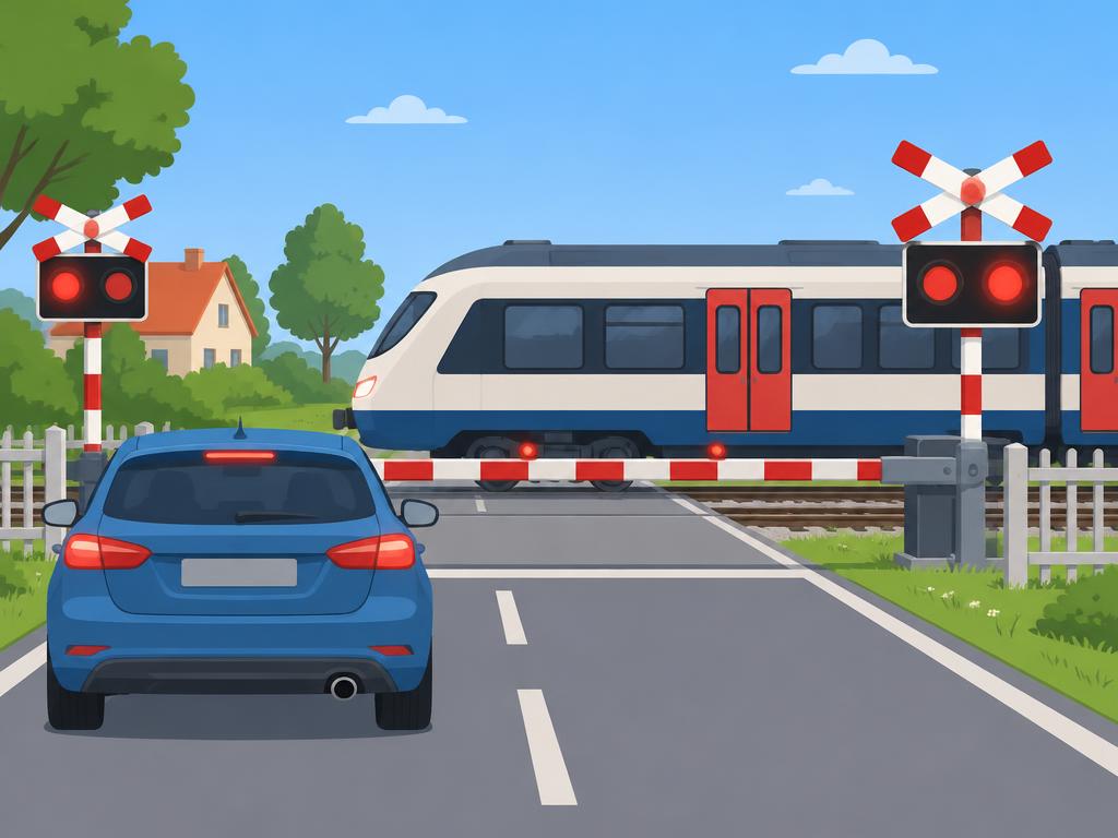 Level crossings & trams